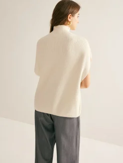 Best Elegant Mock Neck Sweater Vest Sweater Vests|Sweaters & Cardigans