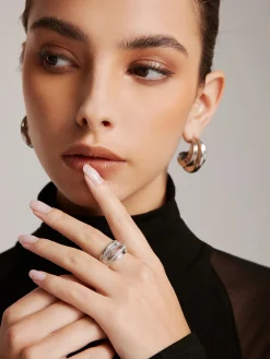 Sale Elegant Multi-Layer Zircon Ring Rings & Bracelets|Accessories
