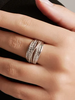 Sale Elegant Multi-Layer Zircon Ring Rings & Bracelets|Accessories
