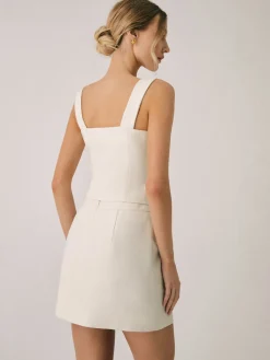 Clearance Elegant Pearl Buckle Mini Skirt Skirts|Matching Sets
