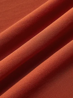 Sale Elegant Pleated Panel Slit Long Dress Casual Dresses|Cocktail & Party Dresses