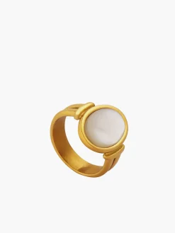 Sale Elegant White Sea Shells Ring Rings & Bracelets|Accessories