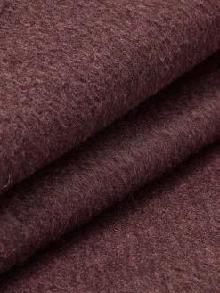 Outlet Elegant Wool-Blend Long Coat Outerwear|Coats