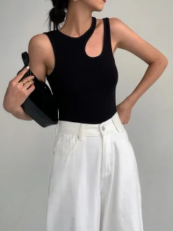 Outlet Ellis Cutout Tank Top Sweater Tops|Tank Tops & Camis