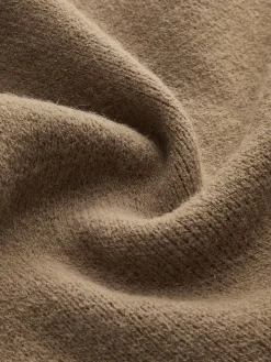 Outlet Essential Hooded Soft Cardigan Knitwear|Tops