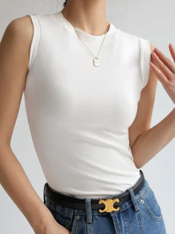Outlet Everyday Cotton Tank Top Sweater Tops|Tank Tops & Camis