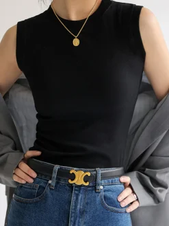 Outlet Everyday Cotton Tank Top Sweater Tops|Tank Tops & Camis