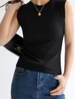 Outlet Everyday Cotton Tank Top Sweater Tops|Tank Tops & Camis