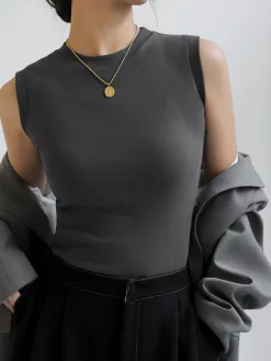 Outlet Everyday Cotton Tank Top Sweater Tops|Tank Tops & Camis