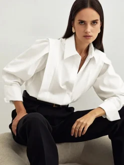Clearance Fair And Square Button Down Shirt Blouses & Shirts|Tops