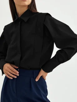 Clearance Fair And Square Button Down Shirt Blouses & Shirts|Tops