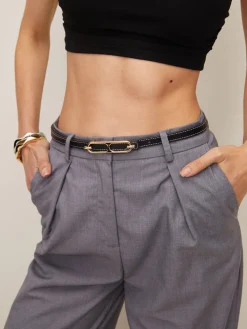 Online Fashion Gold Alloy Buckle Belt Belts & Chain|Accessories