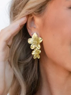 Clearance Fashionable Flower-Shaped Earrings Earrings|Accessories