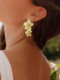 Clearance Fashionable Flower-Shaped Earrings Earrings|Accessories