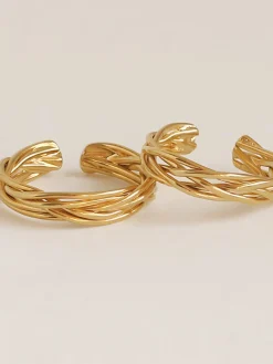 Outlet Fashionable Metal Line Open Ring Rings & Bracelets|Accessories
