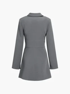 Best First Choice Blazer Long Sleeve Short Dress Black Dresses|Work Dresses