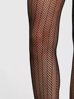 Sale Fishbone-Pattern Sheer Tights Socks & Tights|Accessories