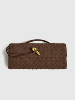 Outlet Flap Suede Clutch Bag Bags|Accessories