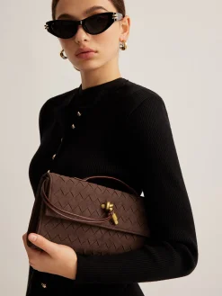 Outlet Flap Suede Clutch Bag Bags|Accessories