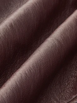 Hot Fleece Lined Faux Leather Zipper Coat Outerwear|Coats
