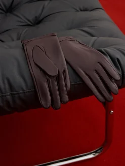 Fleece Lined Goatskin Gloves Accessories