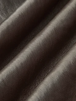 New Fleecing PU Leather Belted Jacket Outerwear|Jackets