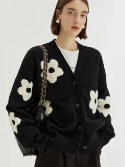 Floral Cardigan Cardigans|Sweaters & Cardigans