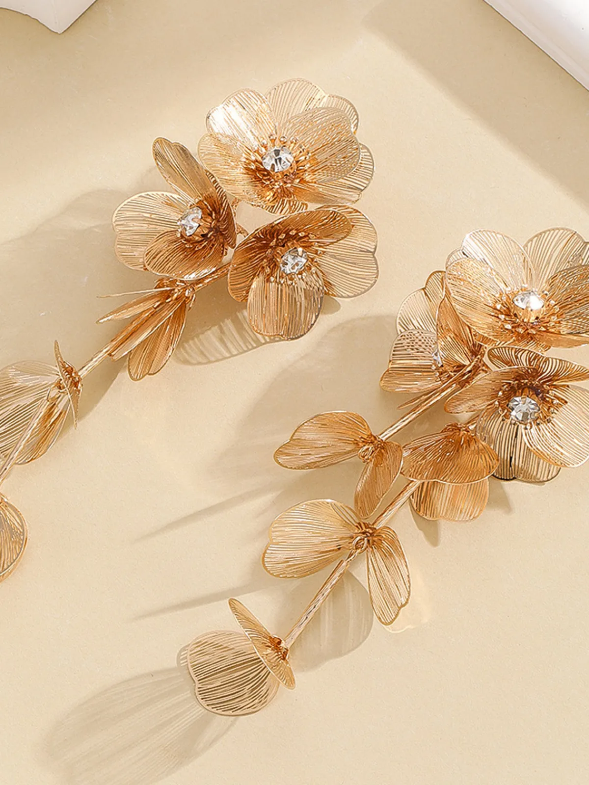 Hot Floral Decor Fringed Earrings Earrings|Accessories