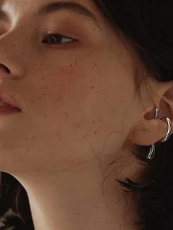 Online Floral Ear Cuff Earrings|Accessories