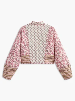 Sale Floral Embroiled Double-Sided Winter Coat Outerwear|Coats