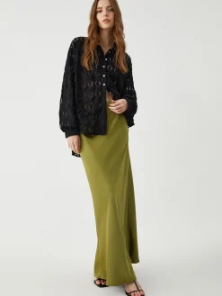 Discount Floral Lace Button Up Shirt Blouses & Shirts|Tops