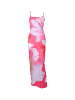 New Floral Print Cami Long Dress Casual Dresses|Floral Dresses