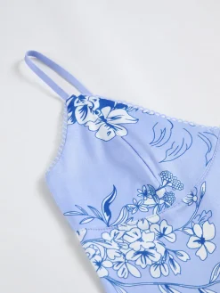 Online Floral Print Cami Long Dress Casual Dresses|Floral Dresses
