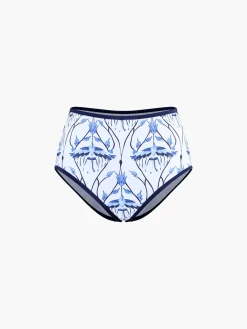 Discount Floral Print Knotted Bikini Set Swimwear|Tops