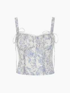 Hot Floral Printed Cami Top Tank Tops & Camis|Tops