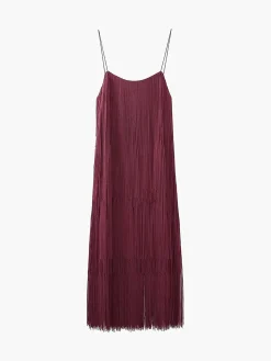 Florence Fringed Open Back Short Dress Cocktail & Party Dresses|Summer Dresses