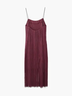 Florence Fringed Open Back Short Dress Cocktail & Party Dresses|Summer Dresses