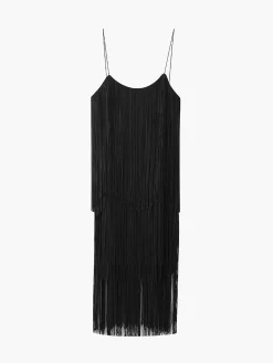 Florence Fringed Open Back Short Dress Cocktail & Party Dresses|Summer Dresses