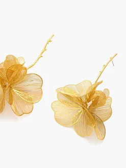 Flower Dangle Earrings Earrings|Accessories