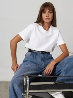 Clearance For Every Moment Solid Shirt T-shirts|Tops