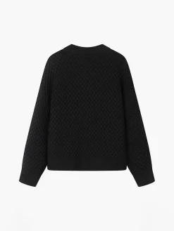 Discount Geometric Button Cardigan Cardigans|Sweaters & Cardigans