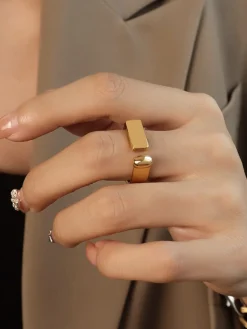 Sale Geometric Open Ring Rings & Bracelets|Accessories