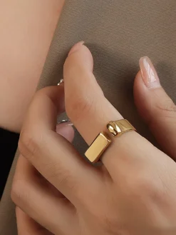 Sale Geometric Open Ring Rings & Bracelets|Accessories
