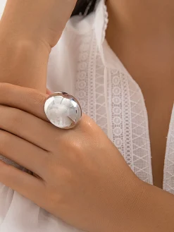 Sale Geometric Half Ball Ring Rings & Bracelets|Accessories