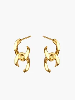 Hot Geometric Twist Stud Earrings Earrings|Accessories