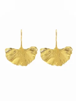 Discount Ginkgo Leaf Earrings Earrings|Accessories