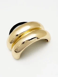 Sale Glossy Triple Arch Pony Cuff Hair Claws & Hats|Accessories