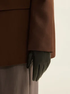Discount Goatskin Windproof Fleece Lined Gloves Accessories