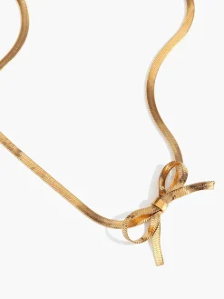 Online Bow Necklace Necklaces|Accessories