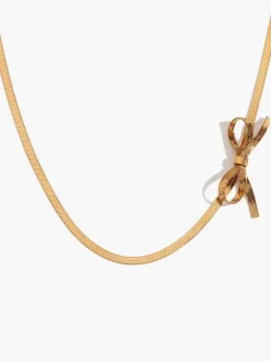 Online Bow Necklace Necklaces|Accessories
